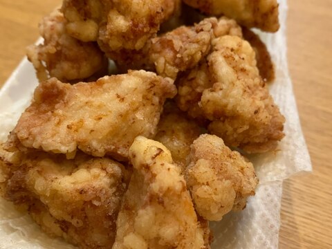 隠し味はマヨネーズ。柔らか鶏むねの唐揚げ